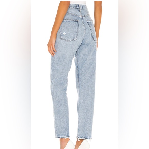 Agolde Faded Mom style jeans. - Picture 2 of 6